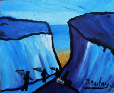 Les pêcheurs à pied du Petit-Ailly, de Jerome Dufay The Art Cycle