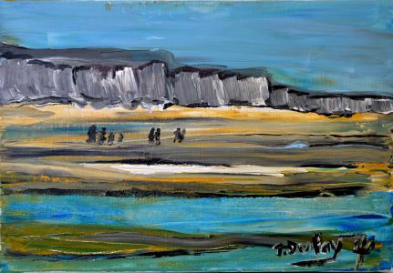 Les randonneurs des sables, de Jerome Dufay The Art Cycle