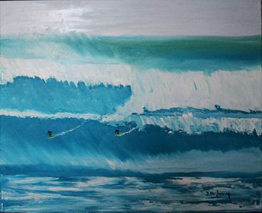 Les surfers, de Jerome Dufay The Art Cycle