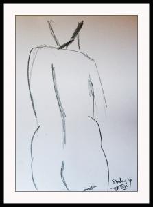 Modèle femme 2022 34, de Jerome Dufay The Art Cycle