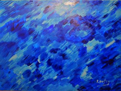 Nuages bleus, de Jerome Dufay The Art Cycle