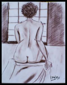 Nu de dos, de Jerome Dufay The Art Cycle