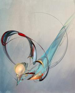 Sans titre, juillet 2018, de Joëlle Acoulon The Art Cycle