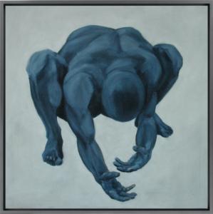 Etude Homme bleu, de Serge Dautheribes The Art Cycle