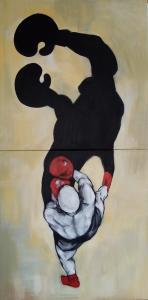 Le boxeur, de Serge Dautheribes The Art Cycle