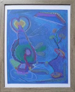 Crayons 1, de Laurence Malval The Art Cycle