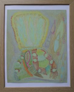 Crayons 2, de Laurence Malval The Art Cycle