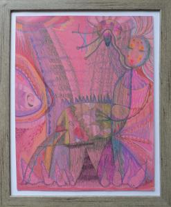 Crayons 4, de Laurence Malval The Art Cycle