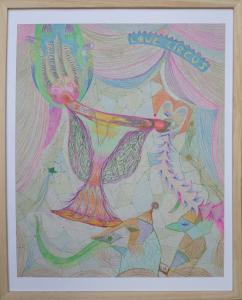 Crayons 5, de Laurence Malval The Art Cycle