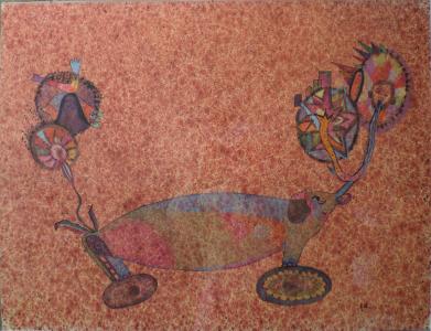 Eléphant, de Laurence Malval The Art Cycle