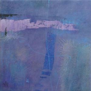 Bleu parme 2, de Liliane Bordes The Art Cycle