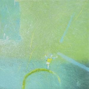 Vert poussin, de Liliane Bordes The Art Cycle