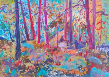 Le jour ou j ai croise un écureuil, de Linda Clerget The Art Cycle