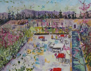 Reve d un jardin marocain, de Linda Clerget The Art Cycle