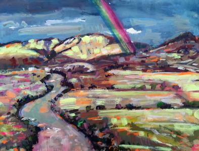 Wild Rainbow, de Linda Clerget The Art Cycle