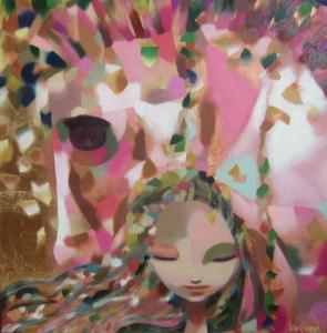 Cheval rose, de Luisa Fernanda The Art Cycle