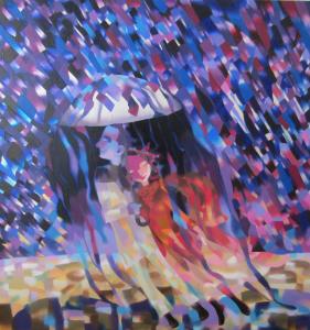 Il pleut, de Luisa Fernanda The Art Cycle