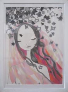 Voile rose, de Luisa Fernanda The Art Cycle