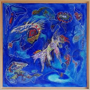 Blue dream, de Pascal  Manitoba The Art Cycle