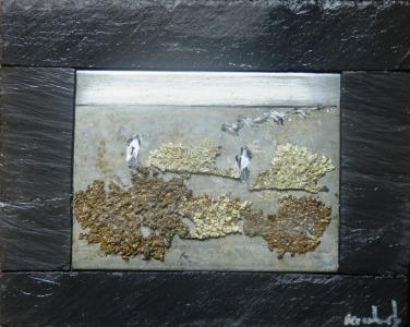 Herons cendres et mouettes, de Marc Kraskowski The Art Cycle