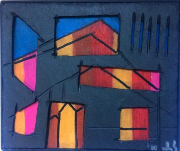 Maisons colorees, de Marc Kraskowski The Art Cycle