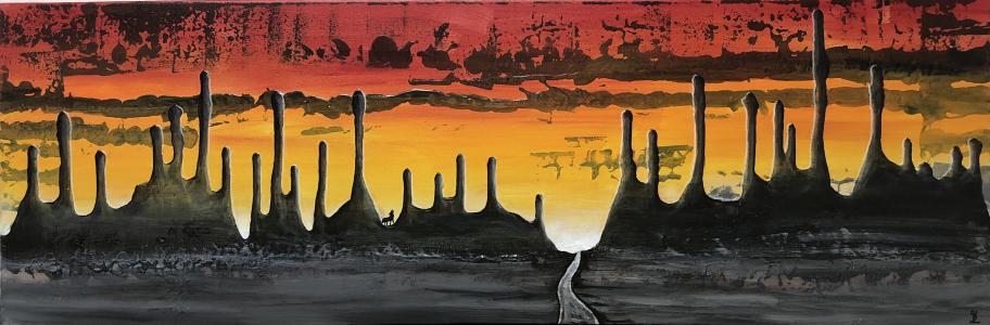 A long long way to roam, de Marianne Lefevre The Art Cycle