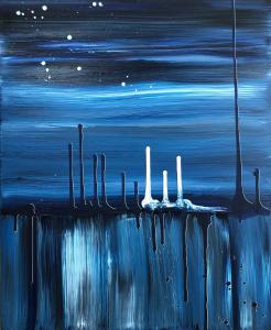 Dans le grand ravalement des nébuleuses, de Marianne Lefevre The Art Cycle