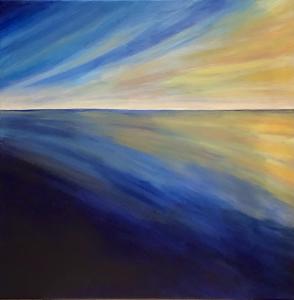 Impressions au soleil couchant, de Marianne Lefevre The Art Cycle