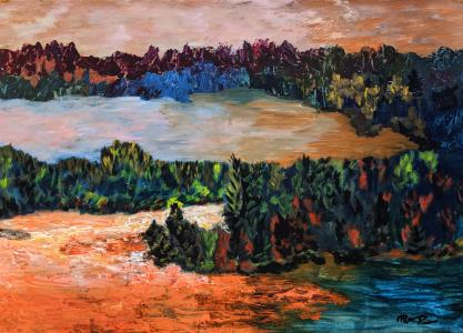 Au milieu du bois, de Marie Paule Demarquez The Art Cycle