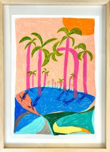 Horizon de palmiers, de Mathilde Mejanes The Art Cycle