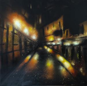 Night Walk, de Victor Rodriguez The Art Cycle