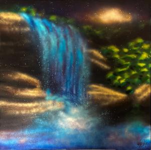 Waterfall, de Victor Rodriguez The Art Cycle