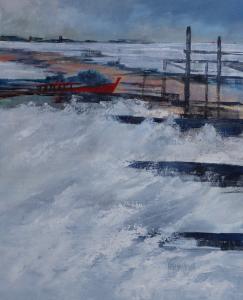 Long tailboat, de Michèle Gosnet Frassetto The Art Cycle