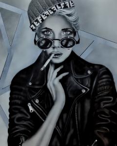 Pause cigarette, de Michel Ruelle The Art Cycle