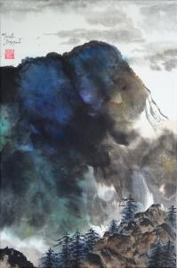 Ancrage montagneux, de Muriel Besnard The Art Cycle