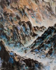 Sensation rocheuse, de Muriel Besnard The Art Cycle