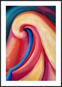 Hommage à Georgia O Keeffe, de Mylène Gandon The Art Cycle