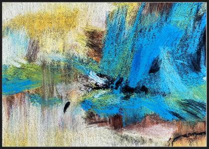 Hommage à Zao Wou Ki, de Mylène Gandon The Art Cycle