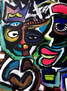 The king, de Nancy Gabel The Art Cycle