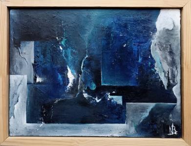 L Heure Bleue VI, de Natasha Bertin The Art Cycle