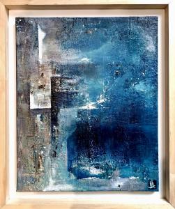L heure bleue VII, de Natasha Bertin The Art Cycle