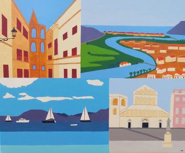 Sardaigne du Nord Ouest, de Odile Raoul The Art Cycle