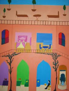 Riad de Rabat, de Odile Raoul The Art Cycle