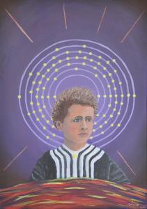 Marie Curie et le Curium, de Olivier Moreau The Art Cycle
