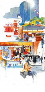 Hot Dog, de Patricia Allais Rabeux The Art Cycle