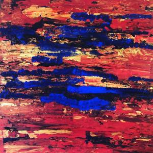 Ciel de feu, de Patrick Moles The Art Cycle