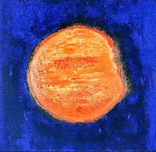 Planet on fire, de Patrick Moles The Art Cycle