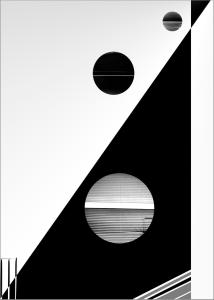 Impression Géométrique 1 sur 3, de Philippe Verspeek The Art Cycle