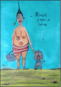Rihanna a changé de caniche, de Pierre Soufflet The Art Cycle