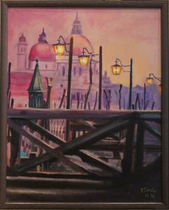 N70 Venise la nuit, de Rosine Cavalié The Art Cycle